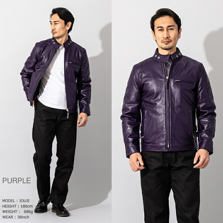 楽天市場】Horn Works 本革 USタイプ シングルライダースジャケット