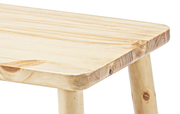 楽天市場】スツール 2脚セット 高さ45cm 木製 天然木 ラック 収納