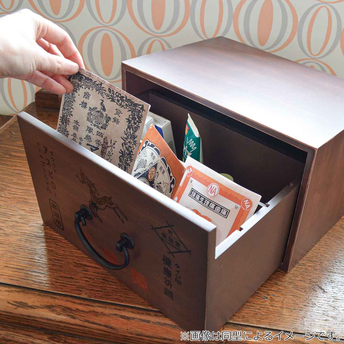 楽天市場】レトロ薬箱 ヤゴウ 木製 （ 薬箱 くすり箱 薬入れ 収納