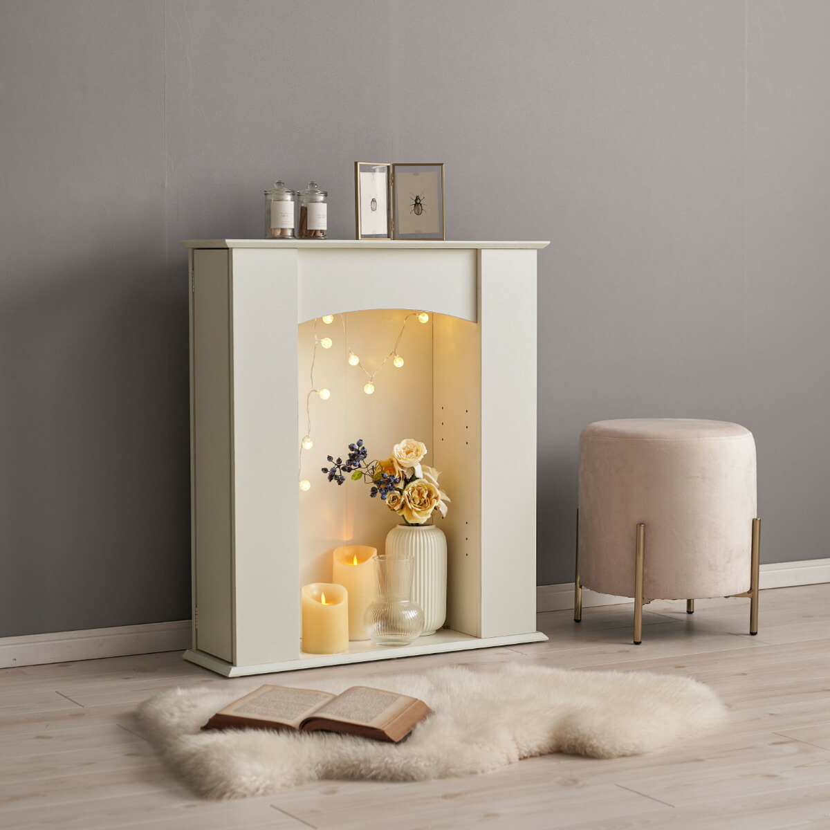 割引 ☆送料込☆組立式マントルピース ☆送料込 組立式マントルピース