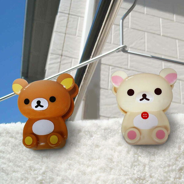 楽天市場】□在庫限り・入荷なし□おすわり洗濯ばさみ リラックマ