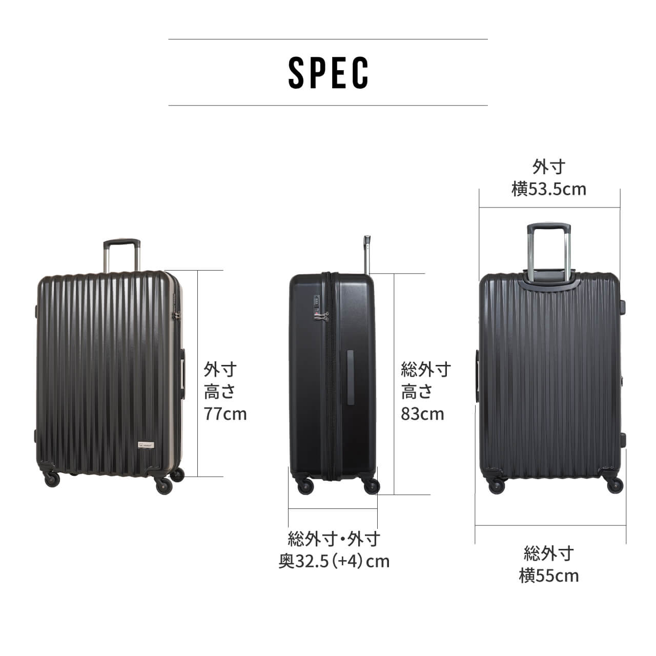 楽天市場】【楽天1位】 AIRWAY スーツケース キャリーケース キャリー