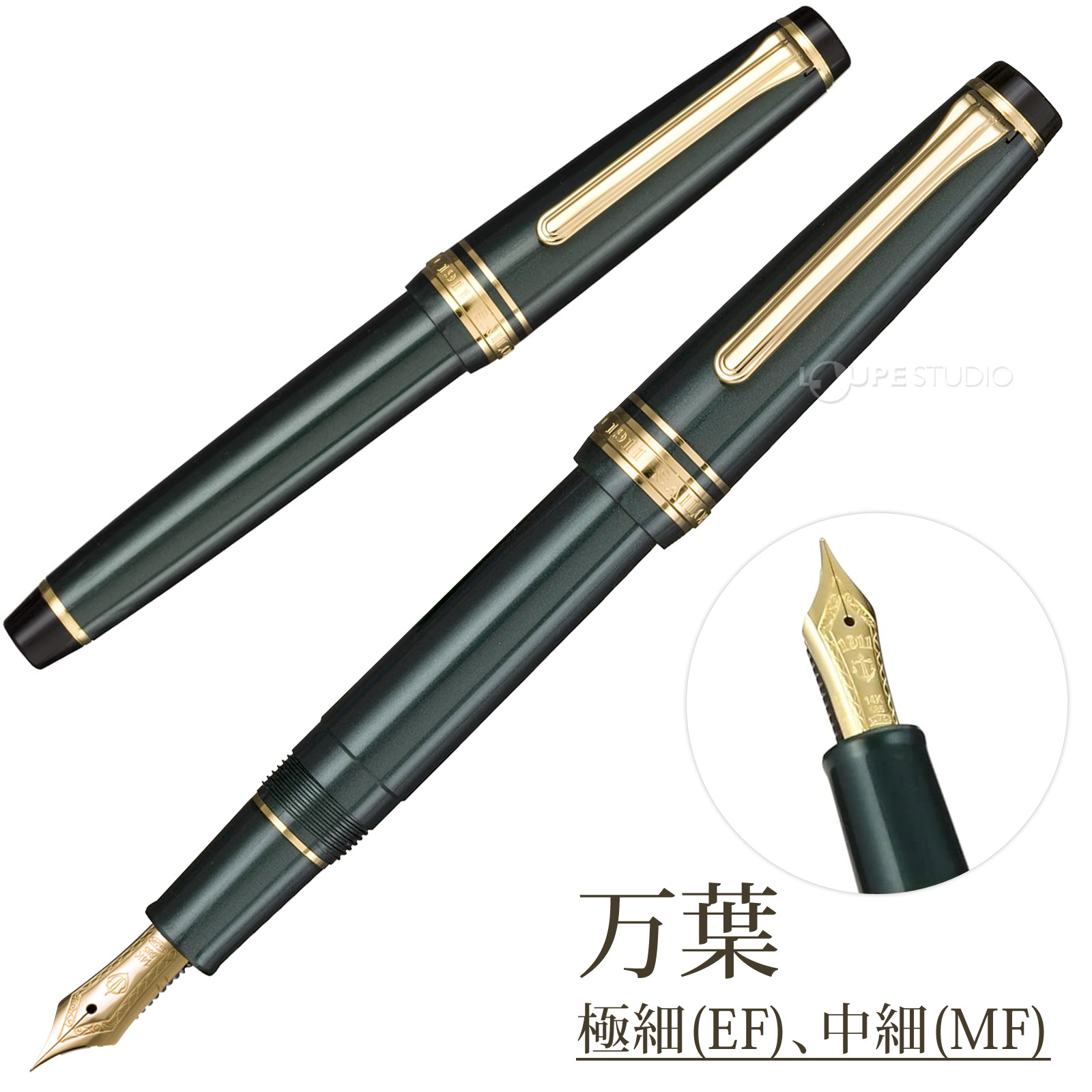 楽天市場】万年筆 セーラー SAILOR 高級 ペン 14金 中細 極細 SHIKIORI