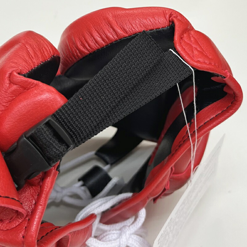 ウィニング ヘッドギア 赤色 ノーズガード仕様 ウィニング ヘッドギア