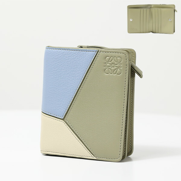 楽天市場】LOEWE ロエベ PUZZLE COMPACT ZIP WALLET パズル 二つ折り