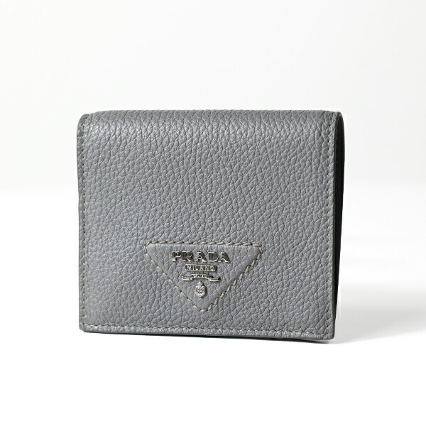 楽天市場】PRADA プラダ 二つ折り財布 VITELLO DAINO Bi-Fold Wallet