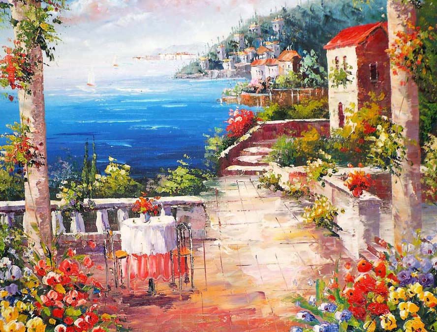 楽天市場】海の絵 絵画 油絵 アートパネル開業祝い 開院祝い「海辺の