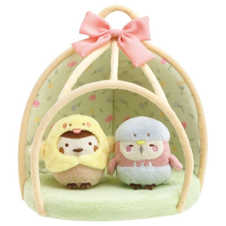 楽天市場】すみっコぐらしグッズ シーンぬいぐるみ みんなでことりっコ