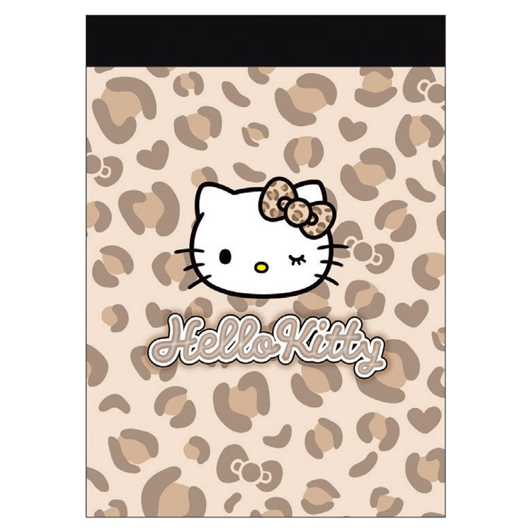 楽天市場】ハローキティ ミニメモ ブラウン 056946 ギャルキティ