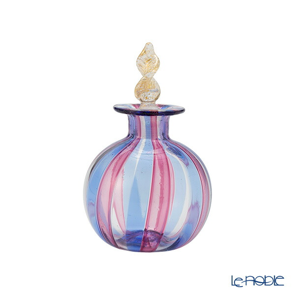 ベネチアングラス 香水瓶 グリーン ベネチアンガラス ムラーノ