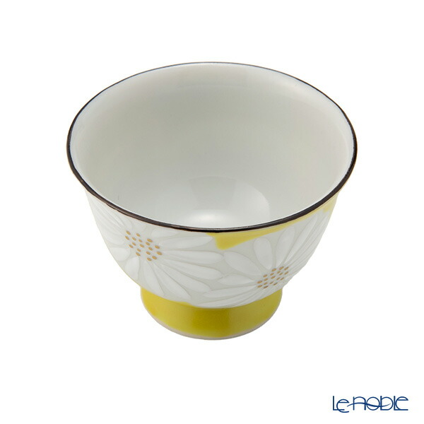 楽天市場】【P10倍・クーポン】京焼・清水焼 煎茶碗／ぐい呑み 白菊黄