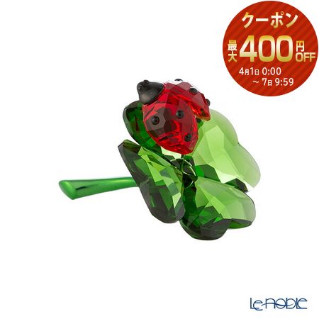 楽天市場】スワロフスキー テントウムシと四つ葉のクローバー 5005063