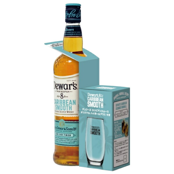 楽天市場】デュワーズ カリビアンスムース 8年 ブレンデッド スコッチ