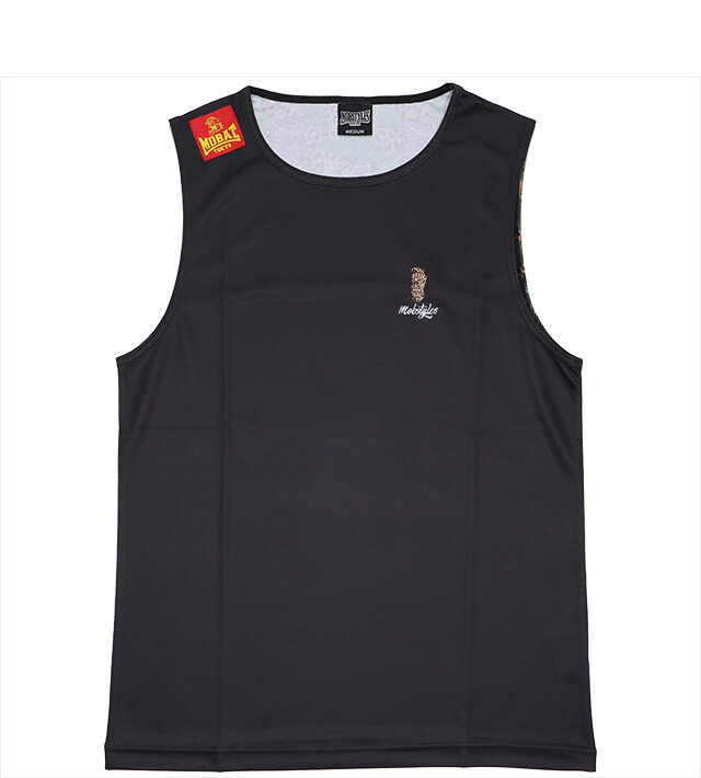 楽天市場】(モブスタイルス) MOBSTYLES MOSH NO SLEEVE TIKI (TANK TOP