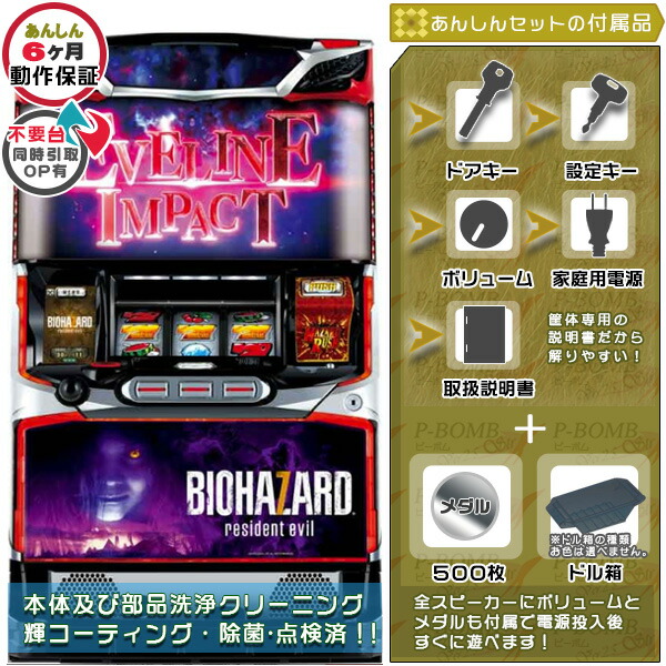 引き取り限定】Sバイオハザード7 エヴリンパネル パチスロ バイオ