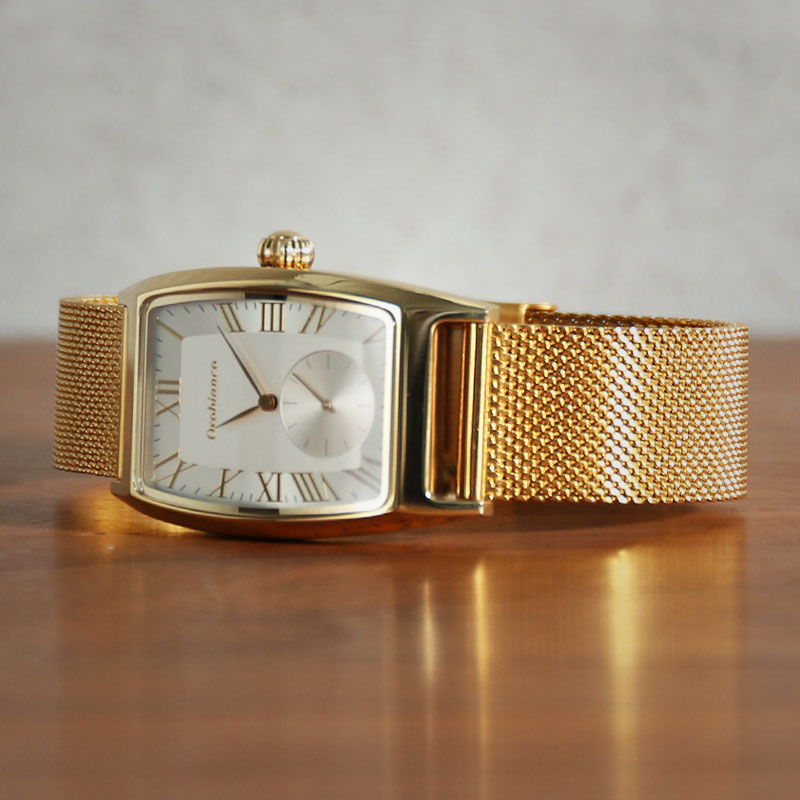 美品☆ NOOKA シルバー メッシュバンド 時計 アローズ 美品☆ NOOKA