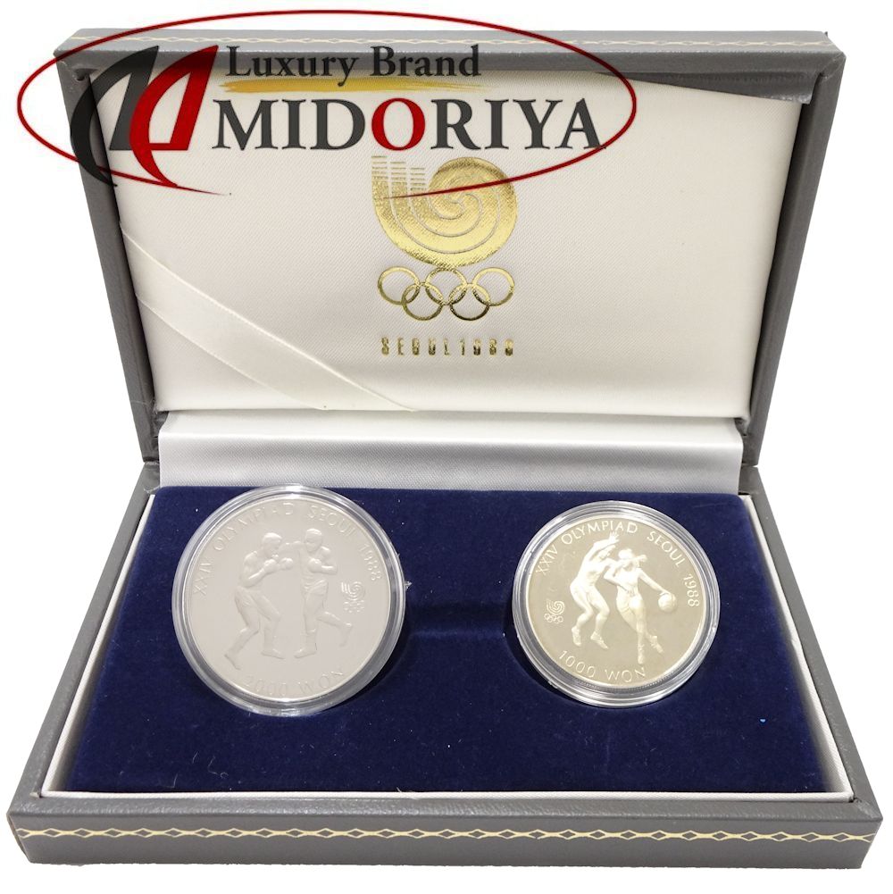 1988年レア商品【ソウルオリンピック記念硬貨6枚セット】