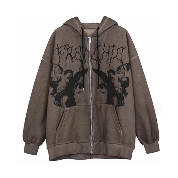 の*の様 AcidBlackCherry フード付きジップアップパーカー 2026年最新