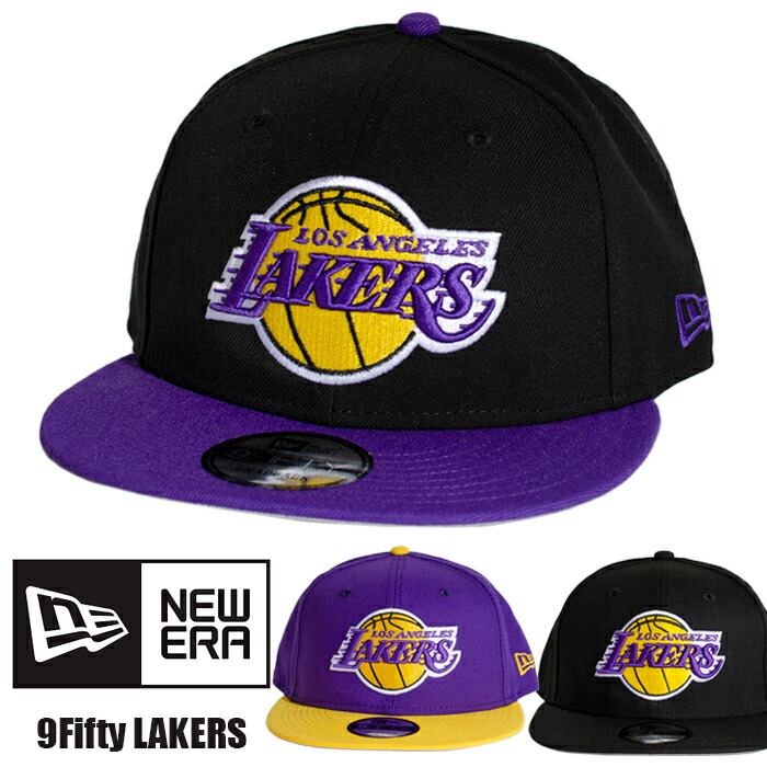 楽天市場】ニューエラ ロサンゼルス・レイカーズ キャップ フラット
