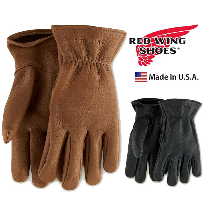 楽天市場】レッドウィング レザーグローブ REDWING 手袋 ナツメグ