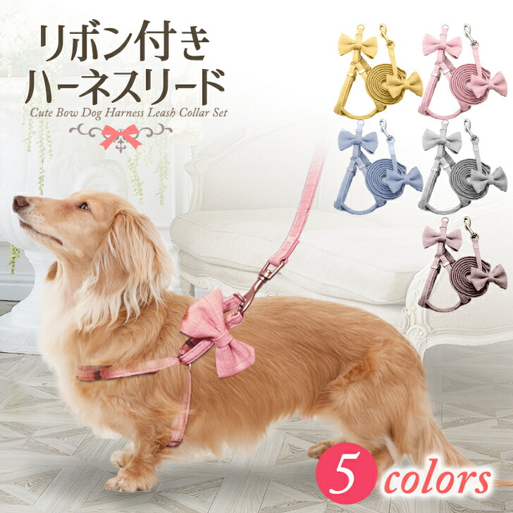 楽天市場】犬用 ハーネス リード セール 小型犬 春夏 おしゃれ ペット