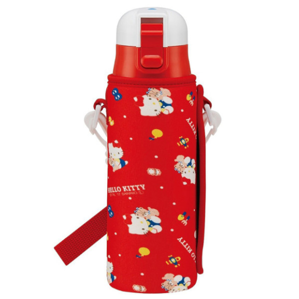 ポンデライオンとハローキティ ステンレス水筒マグ 340ml ポンデ