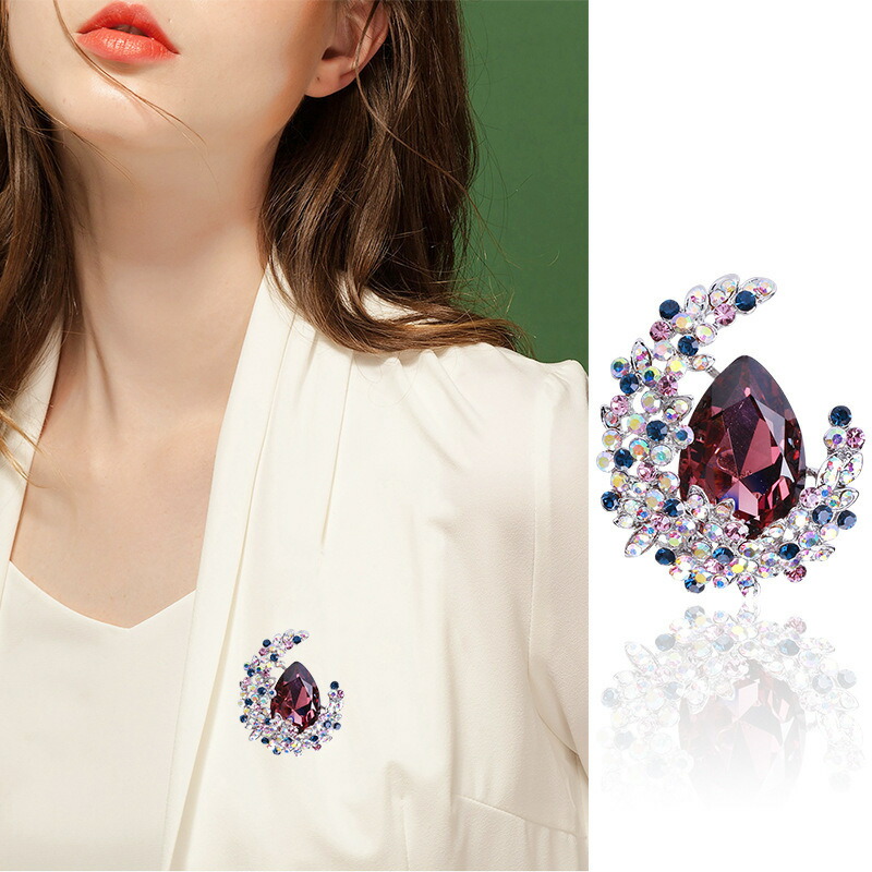 楽天市場】送料無料 ブローチ ピンブローチ レディース 大人