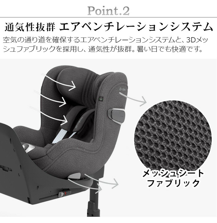 楽天市場】正規品 cybex SIRONA T i-Size サイベックス シローナ