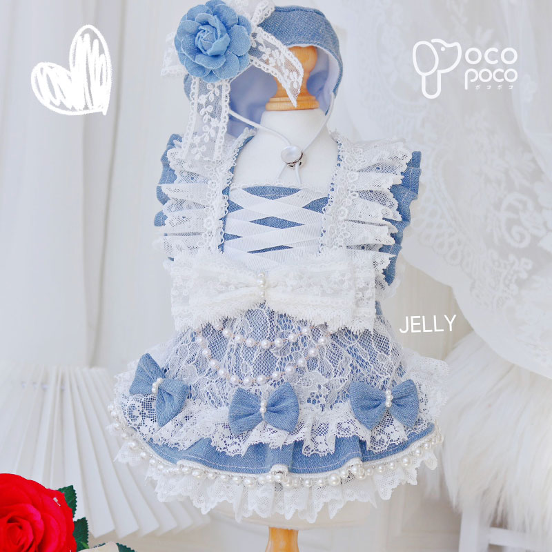 楽天市場】犬服 ワンピース ロリータ ドッグウェア コスチューム