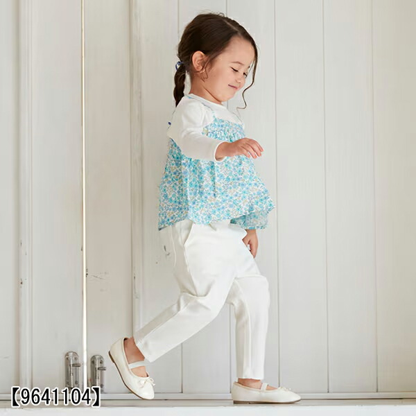 楽天市場】【セール30%OFF】プティマイン ポケット刺繍ロングパンツ