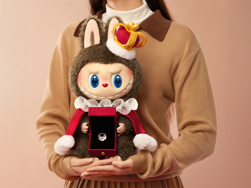 THE MONSTERSLet'sCheckmate ぬいぐるみペンダントラブブ THE MONSTERS