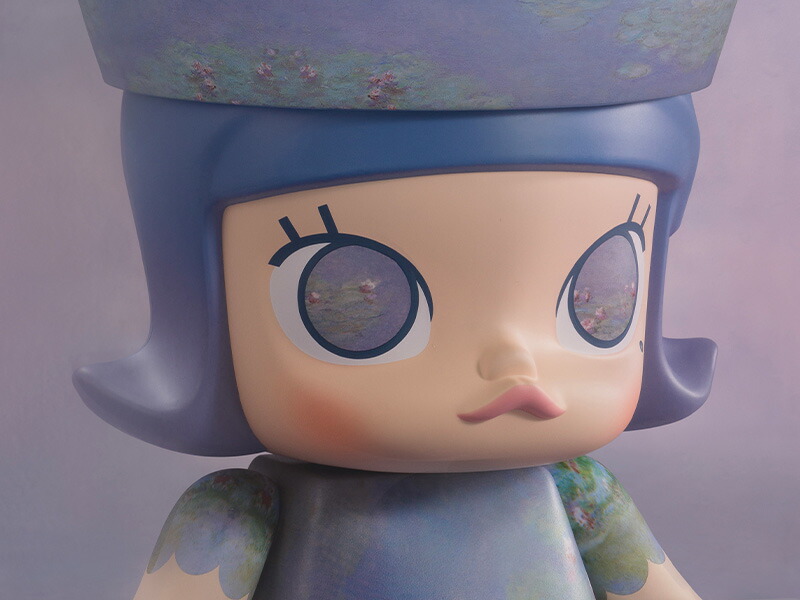 楽天市場】MEGA ROYAL MOLLY 1000% Monet-Les Nympheas : POP MART