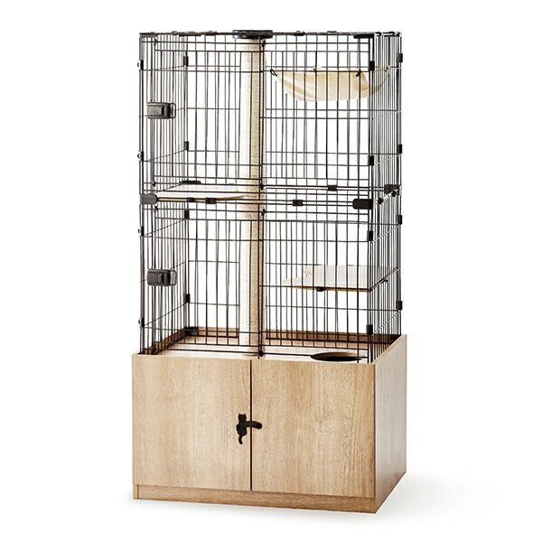 楽天市場】IINA（イーナ） キャットルーム ブラウン INM-157 : ペット