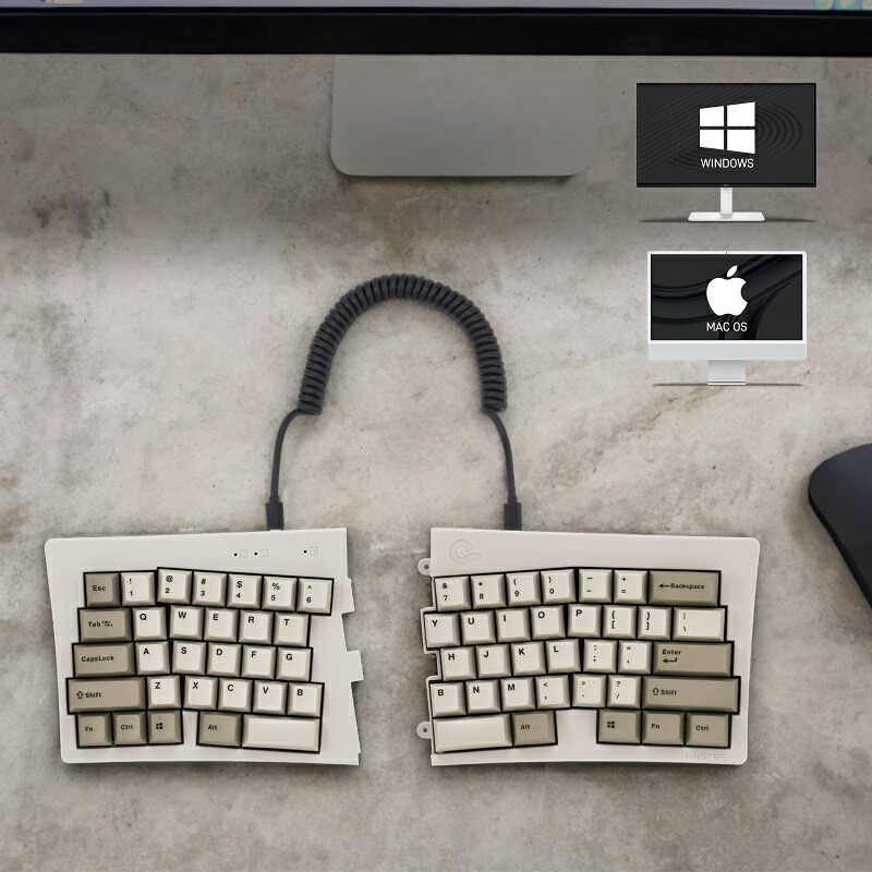 楽天市場】Mistel Barocco MD600 Alpha Rhino 無線 キーボード 英語 US