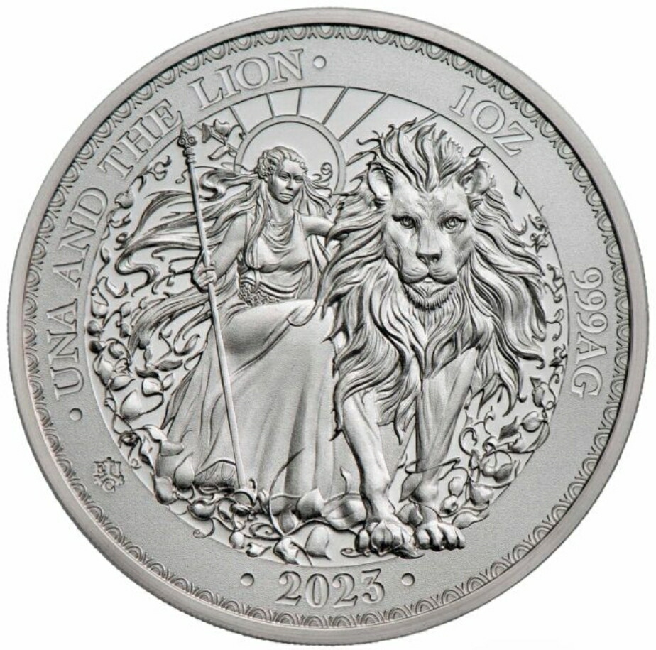 楽天市場】2023年 セントヘレナ 「ウナとライオン」 チャールズ国王