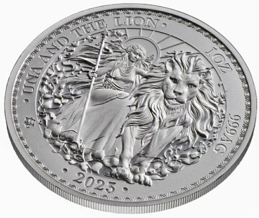 楽天市場】2023年 セントヘレナ 「ウナとライオン」 チャールズ国王