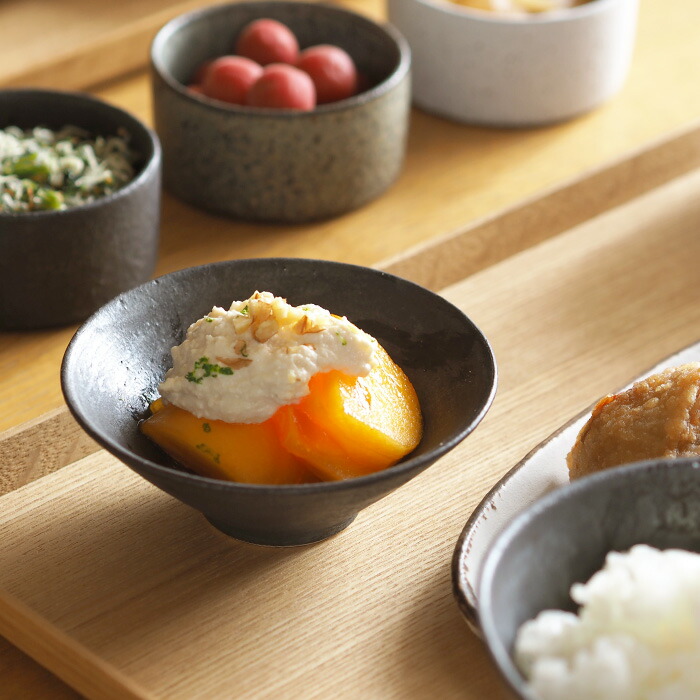 楽天市場】飯高幸作 小鉢 刷毛黒 / kousha ceramic works / 小鉢