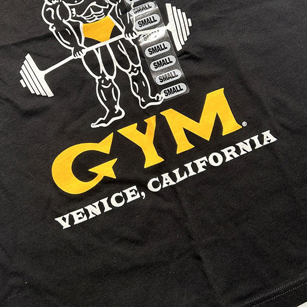 楽天市場】GOLD'S GYM LOGO SWEAT ゴールドジム ベニス店限定 スリーブ