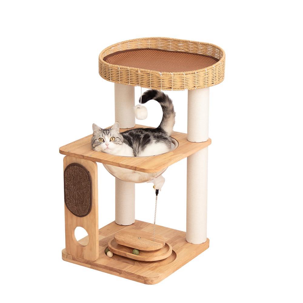 キャットタワー 猫タワー 据え置き 木製 木」の人気商品一覧 | 安い