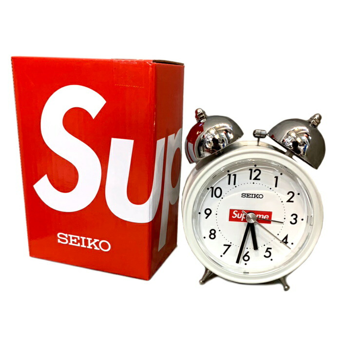 supreme Seiko Alarm Clock 目覚まし時計