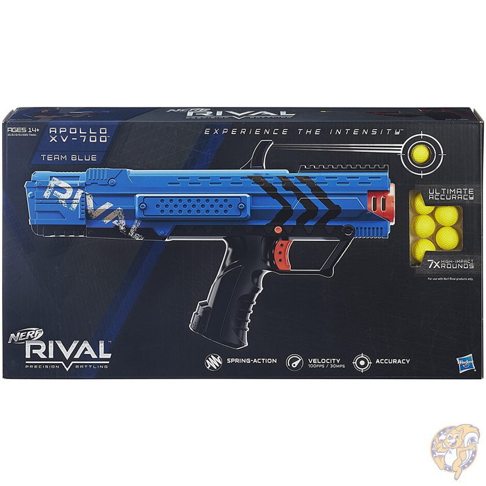 楽天市場】ナーフ ライバルアポロ NERF XV-700 (ブルー) アクション