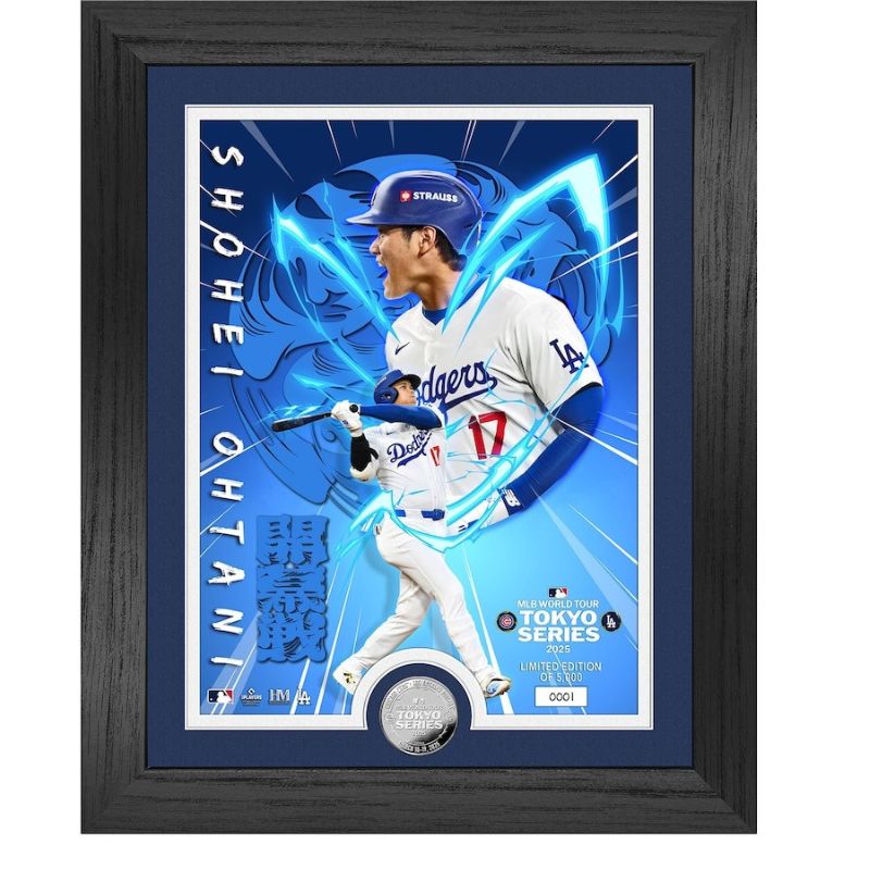大谷翔平 ドジャース移籍記念 ゴールドサイン入りカード 大谷翔平