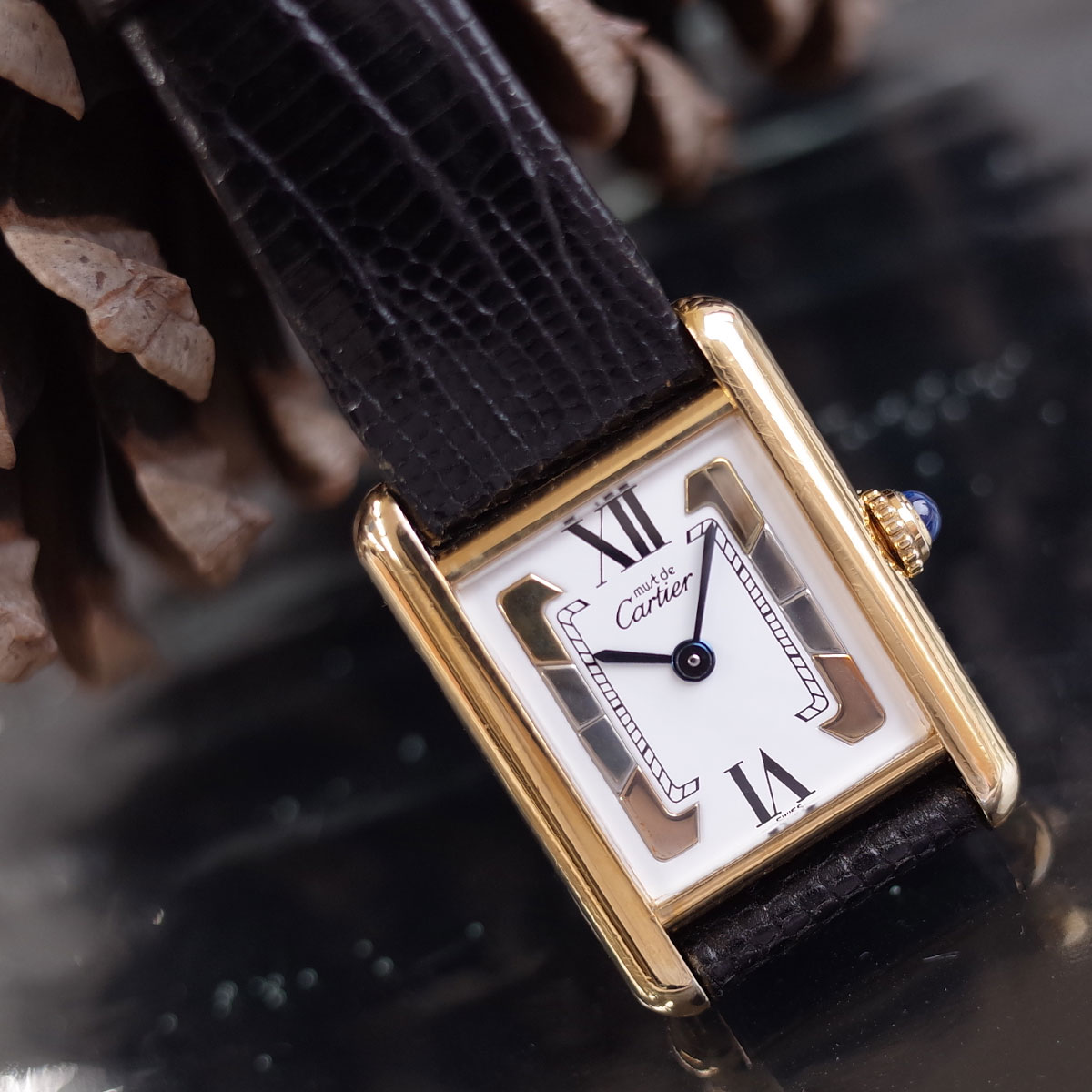 楽天市場】良品 カルティエ マストタンク SM W5057001 トリニティ