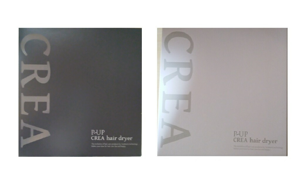 P-UP CREA hair dryer ホワイト 2024年製 P-UP CREA hair dryer