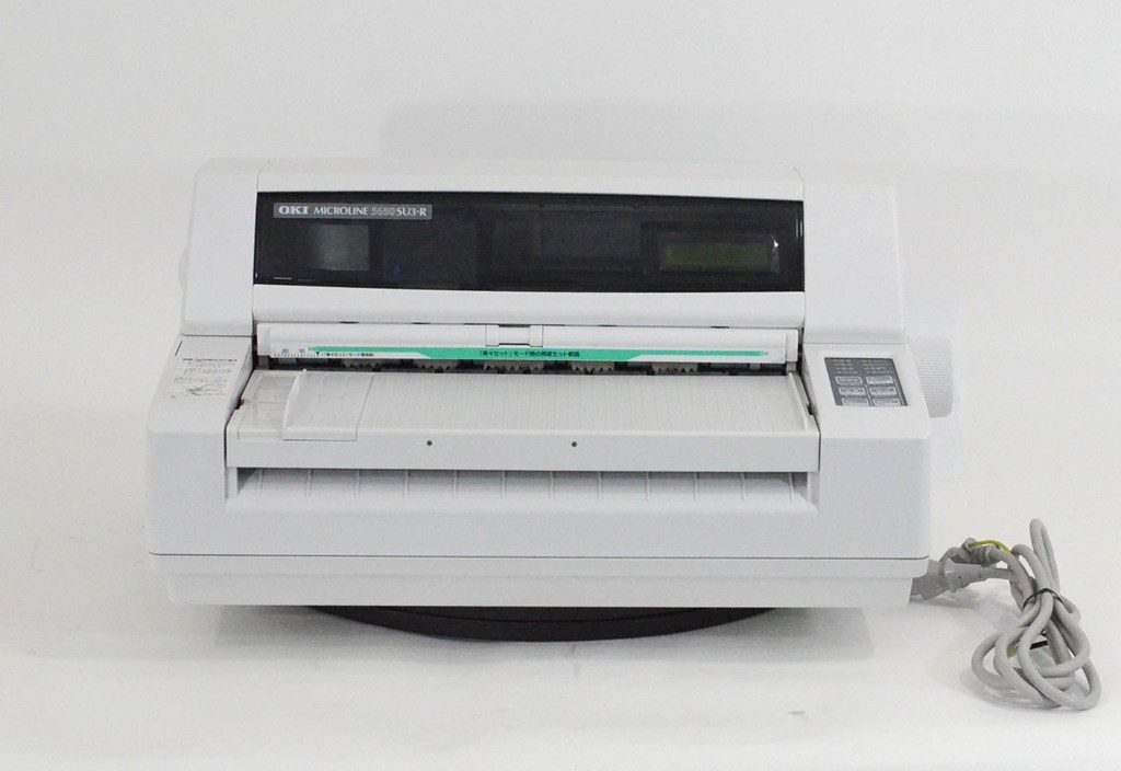 ▽OKI/沖データ ドットプリンター MICROLINE 【8480SU2-R】 中古品 ①
