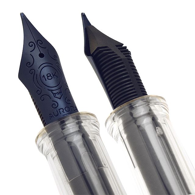 楽天市場】アウロラ 万年筆 限定品 トリロビッティ・コバルト