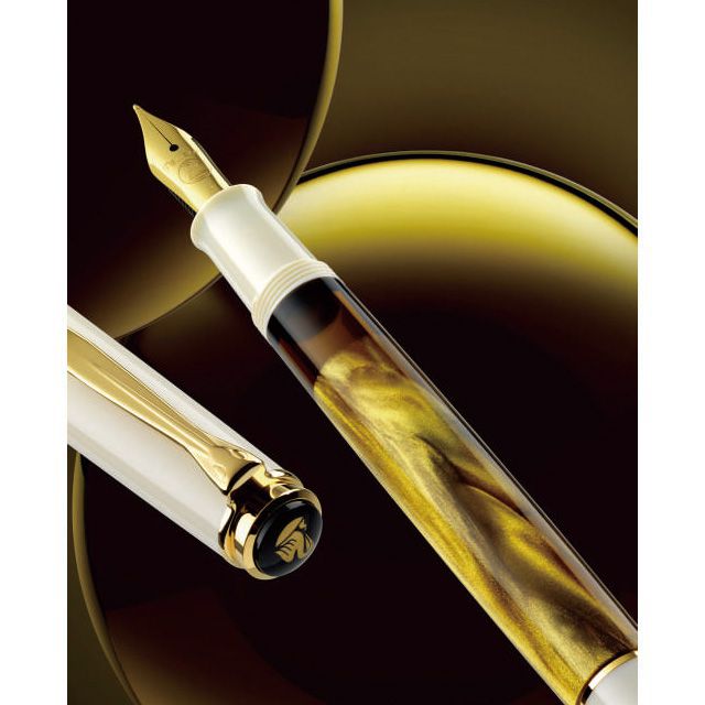 楽天市場】万年筆 ペリカン 特別生産品 クラシック M200 ゴールド