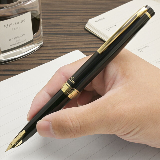 楽天市場】パイロット 万年筆 エリート95S FES-1MM-B ブラック PILOT