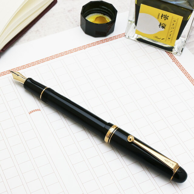 楽天市場】パイロット 万年筆 カスタム74 ブラック FKKN-12SR-B PILOT