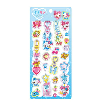 楽天市場】シール ××廃番 ぷくキラチャームステッカー まじかるみゅー